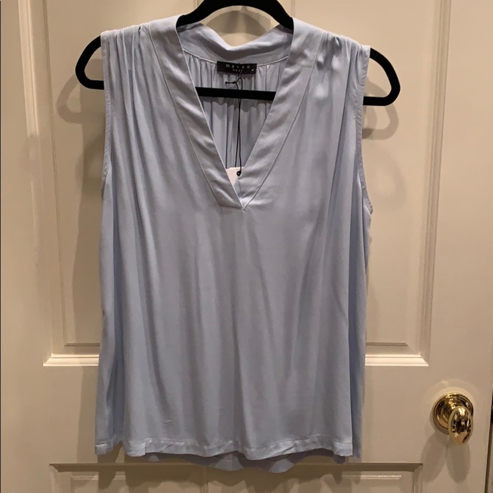 NWT maven west chambray tank